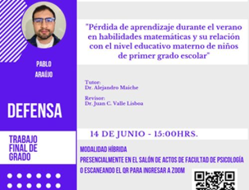 Defensa trabajo final de grado | 14 de JUNIO